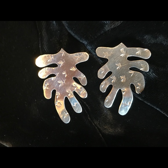 ———SOLD///——STERLING EARRINGS ARTIST MADE - Picture 3 of 7